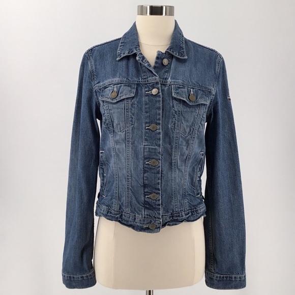 Polo Jeans Co. Ralph Lauren Saturday Jacket Jean Denim 100% Cotton Vintage Y2K